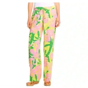Lilly Pulitzer for Target Fan Dance Pink Palazzo Pant, Small